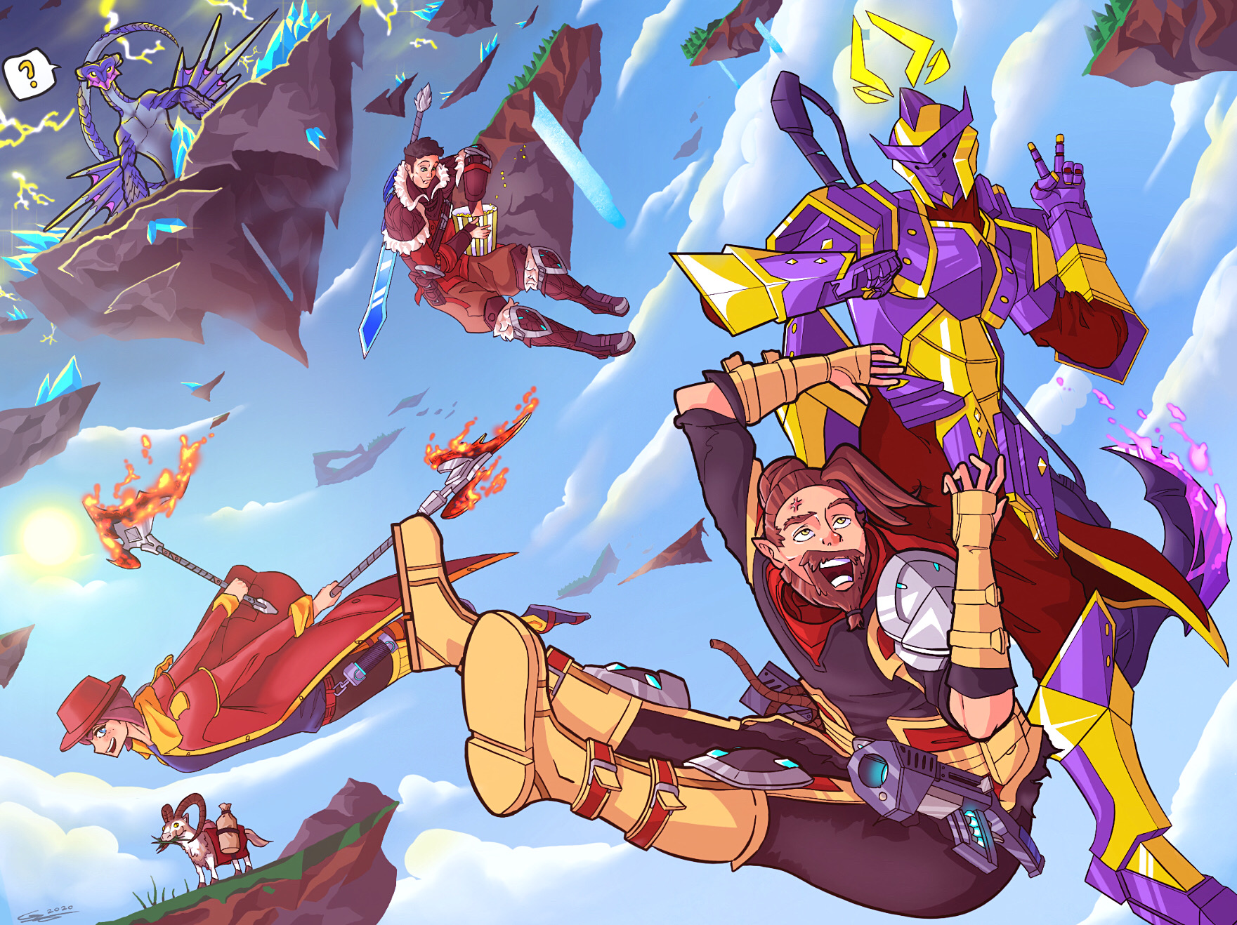 Squad Goals Art Contest Winners: our PVZ exist